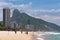 Tropical Sao Conrado Beach in Rio de Janeiro