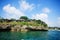 Tropical scenery of Boracay,Philippines