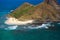 Tropical scenic Kayaking at the Mokulua Islands Oahu Hawaii