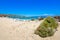 The tropical and scenic nudist beach of Sarakiniko on Gavdos island.