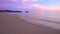 Tropical sea at sunset or sunrise over sea video 4K, The sun touches horizon, Red sky in golden hour amazing seascape,Ocean beach