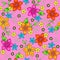 Tropical Seamless Repeat Pattern Vector