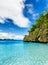 Tropical seashore. Palawan province, Philippines