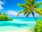 Tropical Serenity: Captivating Paradise Landscape Art