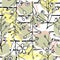 Tropical, stripe, animal motif. Seamless pattern