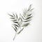 Tropical Symbolism: A Delicate Leaf In Steel Forms