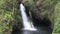 Tropical Waterfall on the Island of Maui