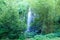 Tropical waterfall of St. Rose on La Reunion island