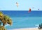 The Tropical Winter Wind is a favorite of Kite Surfers off the Boca Raton, Florida Beach