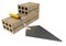 Trowel with bricks