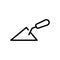 Trowel icon trendy design template