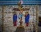 Troyan Monastery cross with Jesus Christ