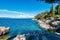 Trpanj, Dalmatia region, Croatia: picturesque Adriatic coast