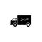 truck and 24/7 icon. Element of logistics icon. Premium quality graphic design icon. Signs and symbols collection icon for website