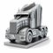 Truck Car Trophy. Generative AI