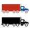 Truck cargo icons