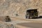 Truck at Chuquicamata, world\'s biggest open pit copper mine, Chile