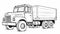 Truck Coloring Pages: Free Printable Soviet Nonconformist Art