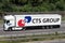 Truck with CTS Group trailer