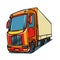 Truck. freight traffic