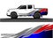 Truck graphics. Vehicles racing stripes vectorbackground