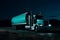 Truck hydrogen fuel road. Generate Ai