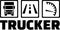 Truck Icons Trucker