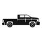 Truck pickup icon, simple style