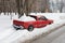 Truck Stuck in Snowbank or Ditch