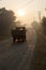 Truck at Sunrise Mrauk U