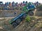 Truck Trial, extreme race, editorial photo