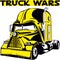 Truck Wars Unique Logo design isolated