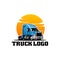 Trucking company logo template