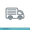 Trucking Service, Delivery Services Icon Vector Logo Template Illustration Design. Vector EPS 10