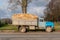 Truckload of freshly cut firewood