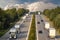 Trucks on the German motorway