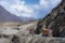 Trucks on Karakorum Highway, Pakistan