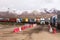 Trucks Standing on Bolivian-Chilean Border