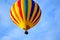 TRUE FREEDOM Colorful Balloon in Flight