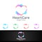 True Love or Heart Logo Design for Health Care, Medical, Wellness, or Cardiology