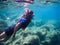 True underwater exploration in apnea