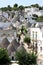 Trulli aerial view, Alberobello, Italy