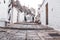 Trulli Houses on an Old Stone Street