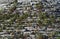 Trulli roofs in Alberobello. View of Trulli houses .The traditional Trulli houses in Alberobello city, Puglia, Italy - Immagine