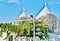 Trulli, traditional Apulian dry stone hut old houses with vineyard