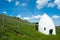 Trullo or round house in Flonheim, Rheinhessen, Rheinland Pfalz, Germany