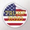 Trump 2020 Republican Candidate For President Nomination - 2d Illustration