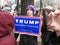 Trump Support at the Inaugural Parade in Washington DC