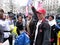 Trump Supporter at the Inaugural Parade in Washington DC