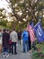 Trump Supporters, Washington Square Park, NYC, NY, USA